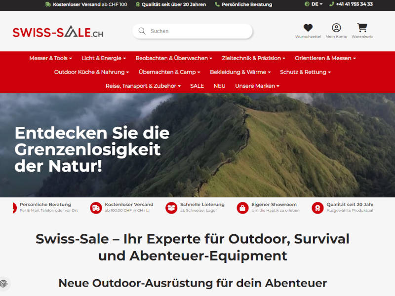 Swiss-Sale.ch im neuen Look – Modernes Design & neues Logo