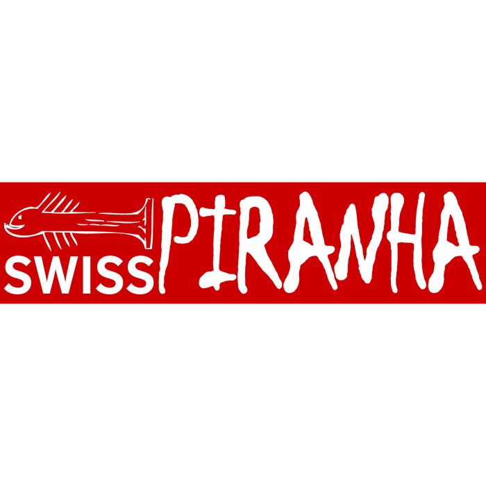 Die Marke SwissPiranha, ist ein 100% Schweizer...