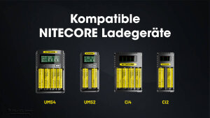 NiteCore NL2160 - 21700 battery 6000 mAh