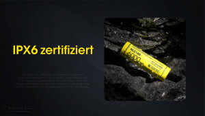 NiteCore NL2160 - 21700 battery 6000 mAh