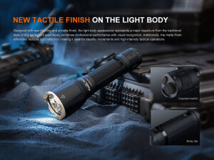 Lampe torche tactique Fenix TK17 | Batterie USB 6000 mAh | 3600 lumens