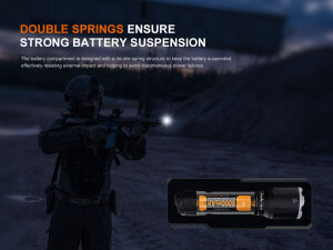 Lampe torche tactique Fenix TK17 | Batterie USB 6000 mAh | 3600 lumens