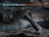 Lampe torche tactique Fenix TK17 | Batterie USB 6000 mAh | 3600 lumens