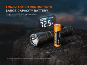 Lampe torche tactique Fenix TK21R | 6000 mAh | 3600 lumens