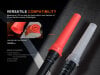 Fenix AOT-04 Silikon-Signalkegel Rot | für 34–40 mm Lampenkopf | faltbar
