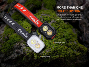 Lampe frontale Fenix HL18R-T V2.0 | Noir | 800 lumens | Lumière blanche, chaude et rouge
