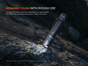 Lampe torche tactique Fenix PD45R ACE | 3200 lumens | programmable