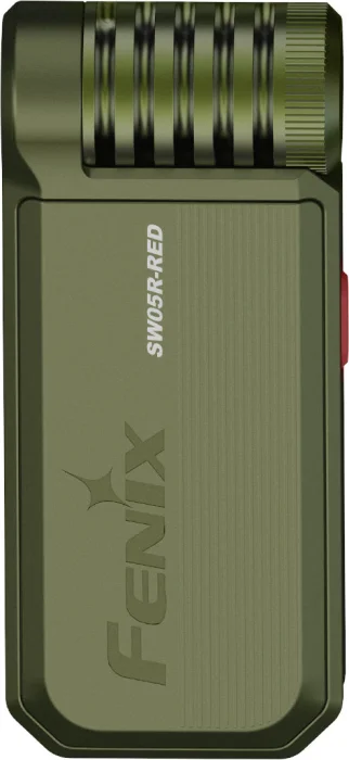 Fenix SW05R-RED Mini EDC Flashlight | White & Red...