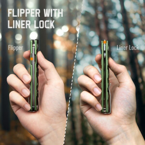 Ruike P878-AK edles EDC-Klappmesser