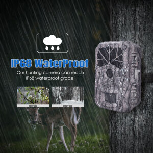 Boly Cam BG636-K Fotofalle | 64MP/1080P | unsichtbarer IR 940nm