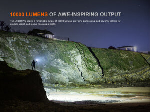 Fenix LR35R Pro Searchlight with UV | 10,000 lumens