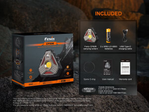 Lanterne multifonctionnelle dextérieur Fenix CP50R | 5500 lumens