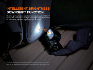 Fenix HM55R Stirnlampe | 1200 Lumen | Spot-/Flut- und Rotlicht