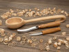 BeaverCraft Sauna Ladle Holzschnitzset | Saunalöffel | Hakenmesser