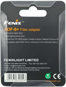 Fenix AOF-S+ Blaufilter-Aufsatz | 25.4 mm
