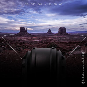 Dark 30 Defiance 640 – PTZ-Wärmebildkamera 640×480 | 360°-Schwenk | 10,1″-Display