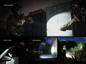 Fenix PD36R ACE tactical flashlight | 3000 lumens | programmable