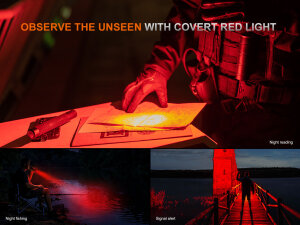 Fenix TK28R tactical flashlight | 6500 lumens | White & red light