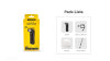 Nitecore EDC09 Lampe coudée | 1 600 lumens | 3 températures