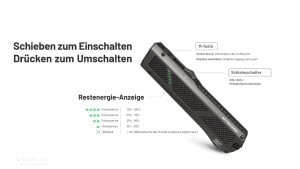 Nitecore EDC17 Lampe torche | 1 500 lumens | UV & laser vert