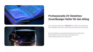 Nitecore EDC17 Taschenlampe | 1500 Lumen / UV / Laser