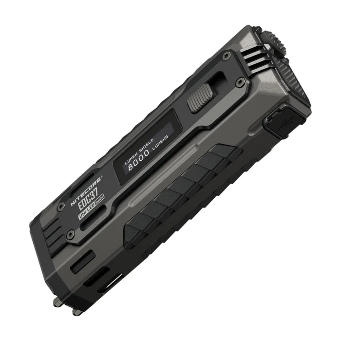 Nitecore EDC37 Flashlight | 8,000 Lumens | OLED Display