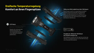 Nitecore EDC37 Flashlight | 8,000 Lumens | OLED Display