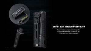 Nitecore EDC37 Flashlight | 8,000 Lumens | OLED Display