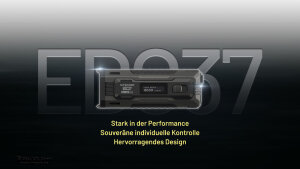 Nitecore EDC37 Flashlight | 8,000 Lumens | OLED Display