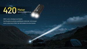 Nitecore EDC37 Flashlight | 8,000 Lumens | OLED Display