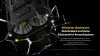 Nitecore EDC37 Flashlight | 8,000 Lumens | OLED Display