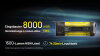 Nitecore EDC37 Flashlight | 8,000 Lumens | OLED Display