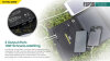 Nitecore FSP30 – 30 W Foldable Solar Panel | 24 % Efficiency