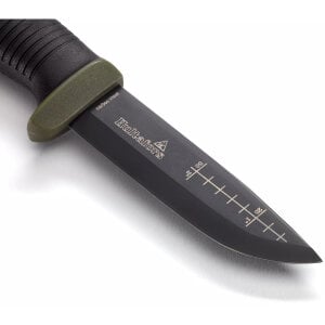 Hultafors OK4 Outdoor-Messer | Carbonstahl | Santoprene-Griff