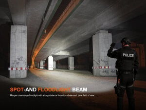 Fenix TK25R Taktische Taschenlampe | 3’600 Lumen | UV & Rot/Blau-Warnsignal