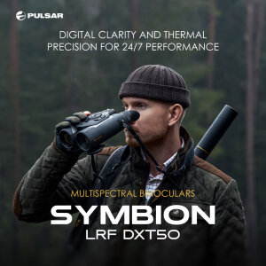 Pulsar Symbion LRF DXT50 Wärmebildfernglas | 1280×1024 · LRF 1500 m | IP67