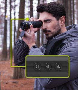 Pixfra Mile 2 M425 – Wärmebildmonokular 384×288 | 25 mm · 1.300 m