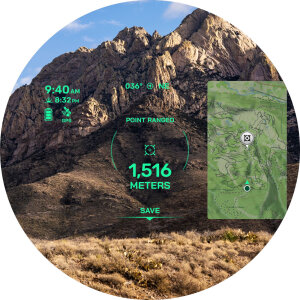 Garmin Xero L60i Laser-Entfernungsmesser | GPS & AR-Display | 6’858 m Reichweite