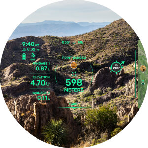 Garmin Xero L60i Laser-Entfernungsmesser | GPS & AR-Display | 6’858 m Reichweite