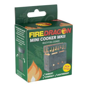 BCB FireDragon Mini Kocher MK2 | 40 g | Edelstahl |...