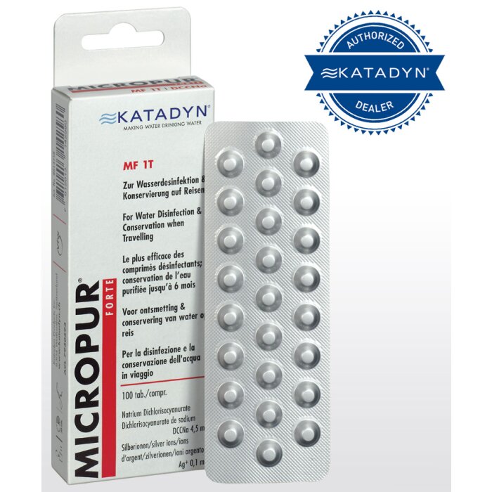 Antichlorine MA 100 F Wasserkonservier Katadyn Micropur Forte FT 50 Tabletten 