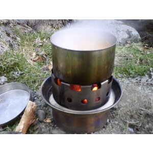 Kelly Kettle Hobo Stove Small - Stainless Steel