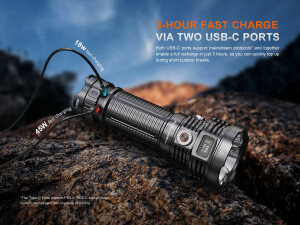 Fenix LR50R V2.0 Projecteur | 18000 Lumens | UV + Rouge + OLED