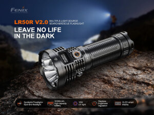 Fenix LR50R V2.0 Projecteur | 18000 Lumens | UV + Rouge + OLED