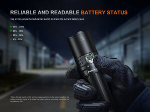 Fenix TK15R Lampe torche tactique | 3200 Lumens | IRIS X