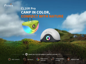 Fenix CL20R Pro Camping Lantern | 400 Lumens | RGB + Radar