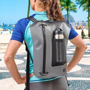 Nite Ize RunOff 12L Backpack Anthracite Sac à dos étanche | IP67 étanche | TRU Zip