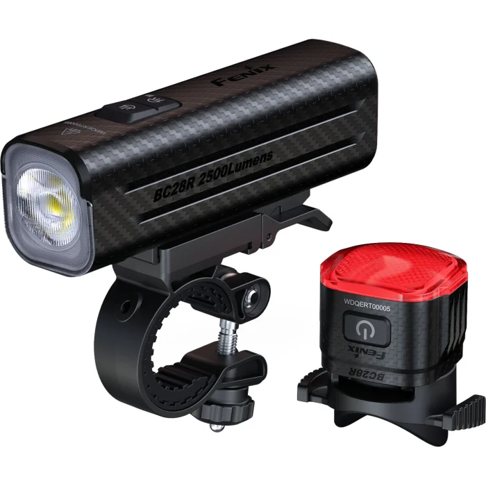 Fenix BC28R Veloleuchten-Set | 2500 lm Front | Heck...