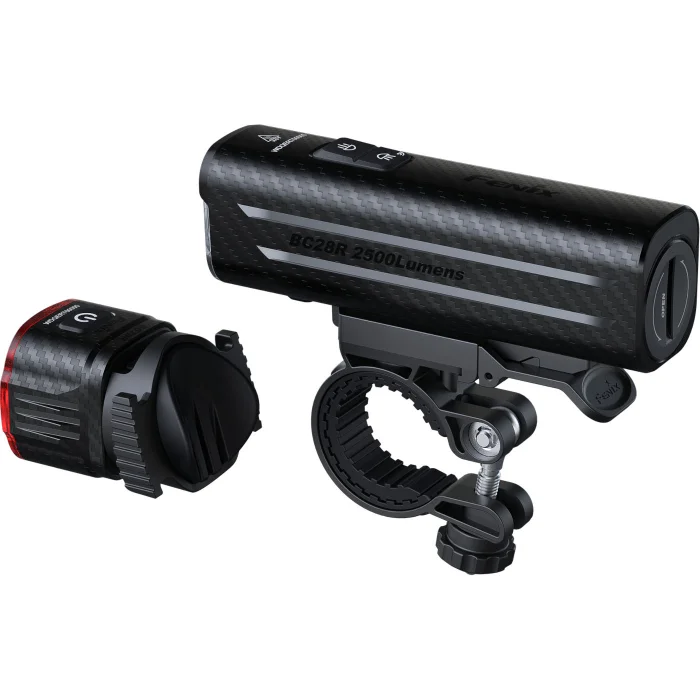 Fenix BC28R Veloleuchten-Set | 2500 lm Front | Heck...