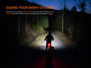Fenix BC28R Bike Light Set | 2500 lm Front | Synced Rear | USB-C